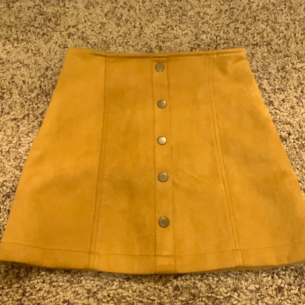 Leather skirt